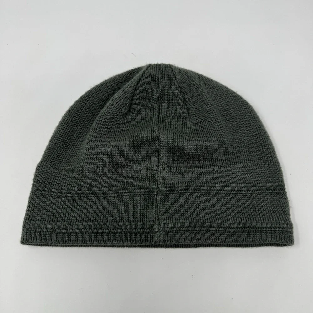 Marmot Fleece Beanie Winter Hat Skull Cap Gray Men's O/S